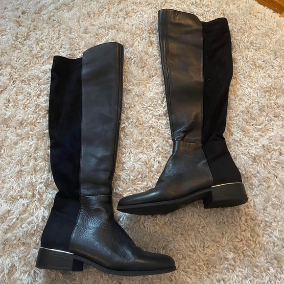 Alfani Shoes - Alfani Thigh High Black Boots, size 9